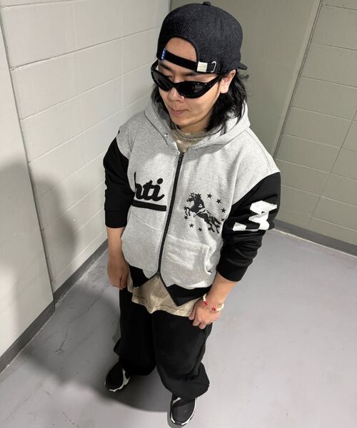 XERO（ゼロ）の「オーバーシルエットスウェットパンツ[ブラック]（スウェットパンツ・メンズ・その他・LARGE/SMALL/MEDIUM）」の8枚目の写真