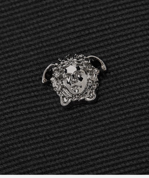 VERSACE(ヴェルサーチ)の「シルク ネクタイ(ネクタイ・メンズ・ブラック・ONE SIZE)」の3枚目の写真