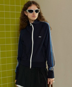 フラッフィー ニットカーディガン / シャギーニット / アディダス