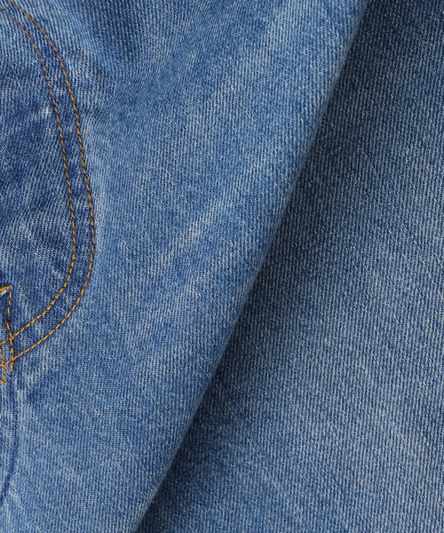 Bonum(ボナム)の「デニムラップスカート(デニムスカート・レディース・ネイビー/コバルトブルー・FREE)」の16枚目の写真