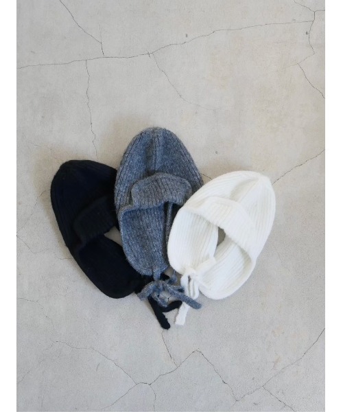 TRUNC(トランクエイティーエイト)の「Flight Knit BeanieⅡ(ニットキャップ/ビーニー・レディース・アイボリー/グレー/ブラック・FREE)」の21枚目の写真