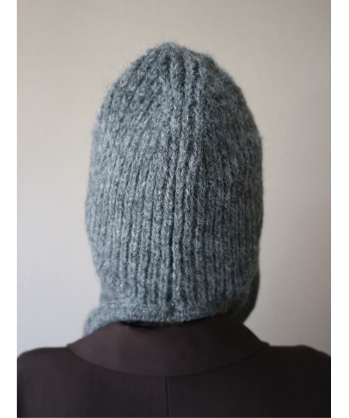 TRUNC(トランクエイティーエイト)の「Flight Knit BeanieⅡ(ニットキャップ/ビーニー・レディース・アイボリー/グレー/ブラック・FREE)」の10枚目の写真