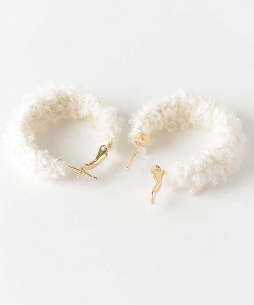 セール】モコモコフープピアス（ピアス（両耳用））｜SMELLY（スメリー