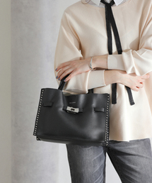 VIOLAd’ORO/ヴィオラドーロ スタッズ トートバッグ