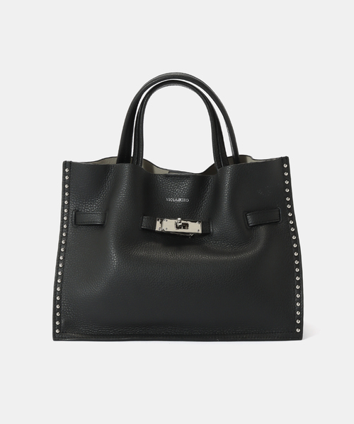 La TOTALITE(ラトータリテ)の「VIOLAd’ORO/ヴィオラドーロ スタッズ トートバッグ(トートバッグ・レディース・ブラック・FREE)」の15枚目の写真