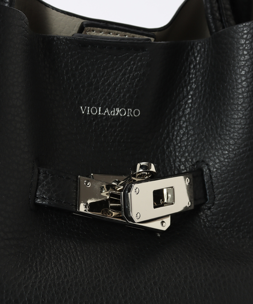 La TOTALITE(ラトータリテ)の「VIOLAd’ORO/ヴィオラドーロ スタッズ トートバッグ(トートバッグ・レディース・ブラック・FREE)」の9枚目の写真