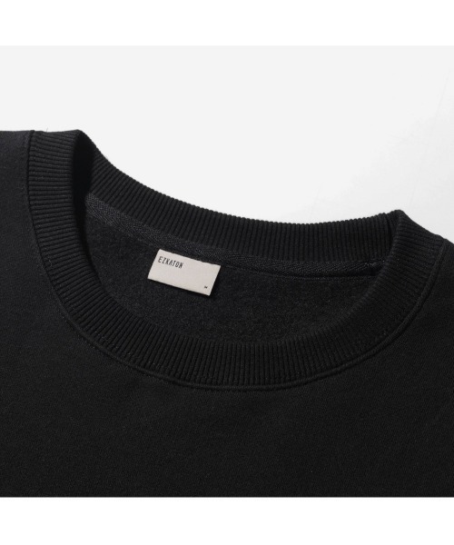 NO NEED（ノーニード）の「【EZKATON】Busker Sweatshirts/KHMT6891（スウェット・メンズ・ブラック/グレー/ナチュラル/ネイビー/バーガンディー・LL/3L/M/L）」の10枚目の写真