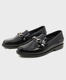 YASE（ヤセ）の「クラシック ホルスビット レイン ローパー ブラック（ローファー）」