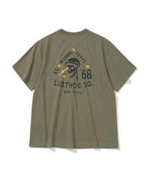 ボーン・トゥ・キル ショートスリーブTシャツ オリーブ