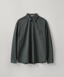 SUPIMA ベイカーシャツ_CAVE GREEN
