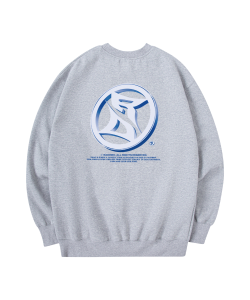 RADINEO(ラディネオ)の「ラウンドロゴ スウェット グレー(スウェット・メンズ・その他・MEDIUM/LARGE/X-LARGE)」の1枚目の写真