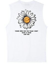 BIG DAISY LOGO スリーブレス - ホワイト