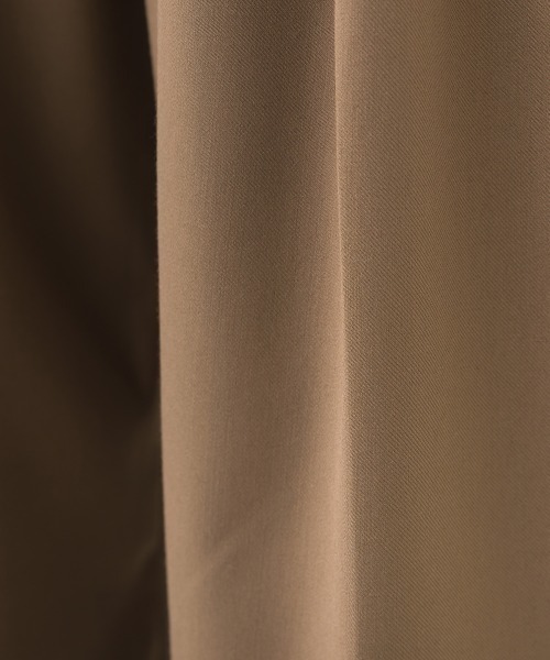 OMNES（オムネス）の「【BEAUTIFUL FRIDAY】ツータックストレートパンツ（スラックス・レディース・ブラック/ベージュ・LARGE/MEDIUM）」の17枚目の写真