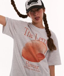 ザ レモン フレーバー オーバーサイズ Tシャツ (メランジ)