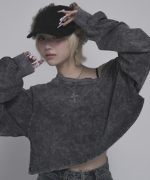 17HR（セブンティーンアワーズ）の「ルーズワンショルロンT（Tシャツ/カットソー）」