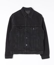 トラッカージャケット」に該当するブラック/黒色系のファッション通販