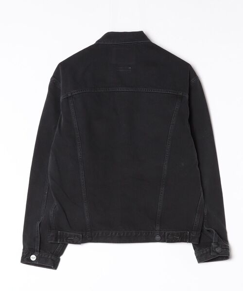 AUTHEN（オーセン）の「【AUTHEN】オーセン/ "TURK" トラッカージャケット BK（デニムジャケット・メンズ・ブラウン/ブラック・MEDIUM/LARGE/SMALL）」の3枚目の写真