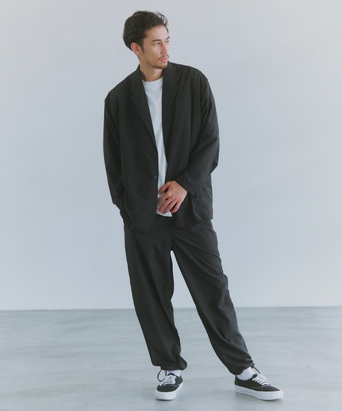 MAISON CLUB(メゾンクラブ)の「【MAISON CLUB】SUPER LIGHT TECH TRAVEL EASY TROUSERS /超軽量リップストップ素材/Tech Nylon Pants /テックナイロンパンツ(その他パンツ・メンズ・カーキ/ブラック/ネイビー・M/L)」の16枚目の写真