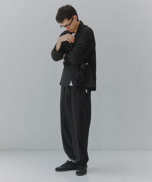 MAISON CLUB(メゾンクラブ)の「【MAISON CLUB】SUPER LIGHT TECH TRAVEL EASY TROUSERS /超軽量リップストップ素材/Tech Nylon Pants /テックナイロンパンツ(その他パンツ・メンズ・カーキ/ブラック/ネイビー・M/L)」の14枚目の写真