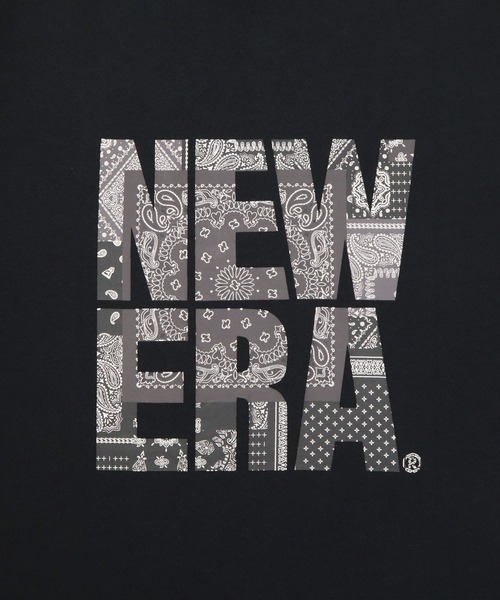 NEW ERA(ニューエラ)の「ニューエラ 半袖Tシャツ スクエアロゴ ラバープリント(Tシャツ/カットソー・メンズ・ブラック/ホワイト・XL/XXL/M/L/S)」の8枚目の写真