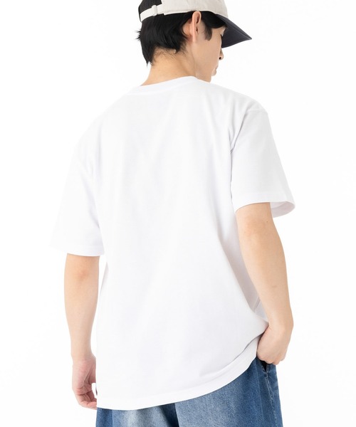 NEW ERA(ニューエラ)の「ニューエラ 半袖Tシャツ スクエアロゴ ラバープリント(Tシャツ/カットソー・メンズ・ブラック/ホワイト・XL/XXL/M/L/S)」の14枚目の写真