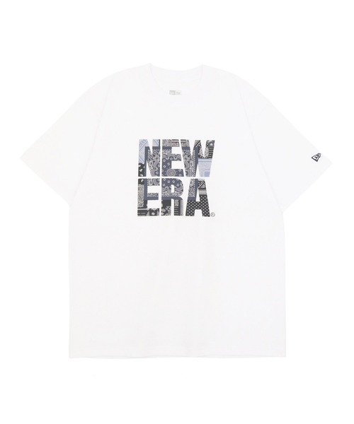 NEW ERA(ニューエラ)の「ニューエラ 半袖Tシャツ スクエアロゴ ラバープリント(Tシャツ/カットソー・メンズ・ブラック/ホワイト・XL/XXL/M/L/S)」の16枚目の写真