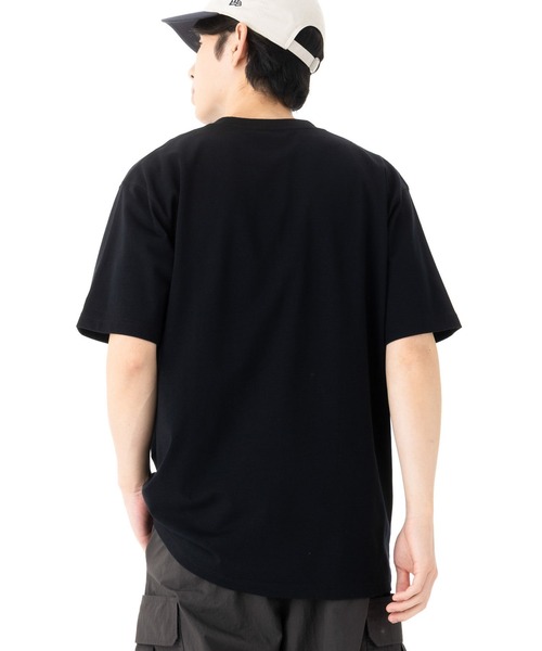 NEW ERA(ニューエラ)の「ニューエラ 半袖Tシャツ スクエアロゴ ラバープリント(Tシャツ/カットソー・メンズ・ブラック/ホワイト・XL/XXL/M/L/S)」の3枚目の写真