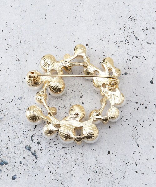 THE SHOP TK (ザ ショップ ティーケー )の「コットンパールブローチ(ブローチ/コサージュ・レディース・シルバー/ゴールド・00)」の4枚目の写真