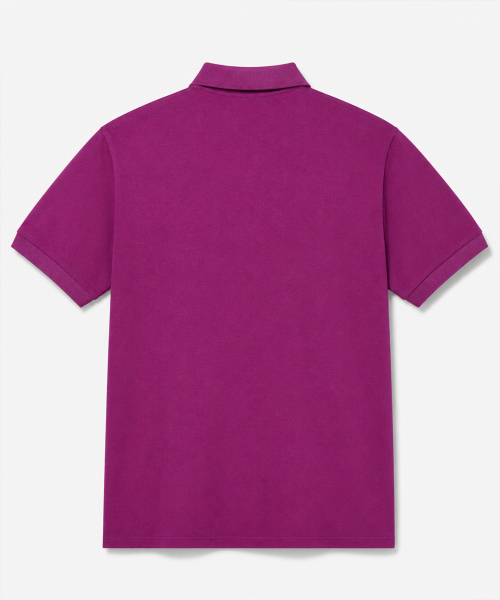 LENGAGEMENT（ランガージュマン）の「クラシックコットンピケカラーTシャツ[パープル]（ポロシャツ・レディース・その他・LARGE）」の2枚目の写真