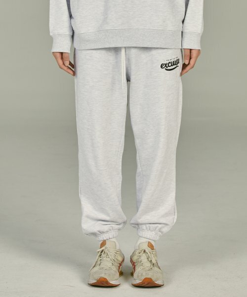 EXCURSE(エクスカース)の「EC ワイドジョガースウェットパンツ メランジ(スウェットパンツ・レディース・その他・MEDIUM/LARGE/X-LARGE)」の1枚目の写真