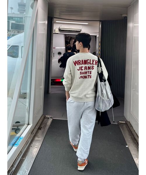 EXCURSE(エクスカース)の「EC ワイドジョガースウェットパンツ メランジ(スウェットパンツ・レディース・その他・MEDIUM/LARGE/X-LARGE)」の3枚目の写真