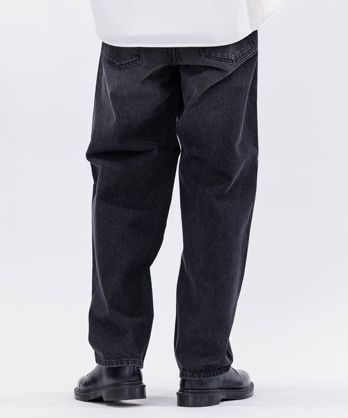 HANES（ヘインズ）の「【3】〔HANES/ヘインズ〕ワイドフィット 5ポケット デニムパンツ（デニムパンツ・メンズ・ライトブルー/ブルー/ネイビー/ブラック・MEDIUM/LARGE/X-LARGE）」の13枚目の写真