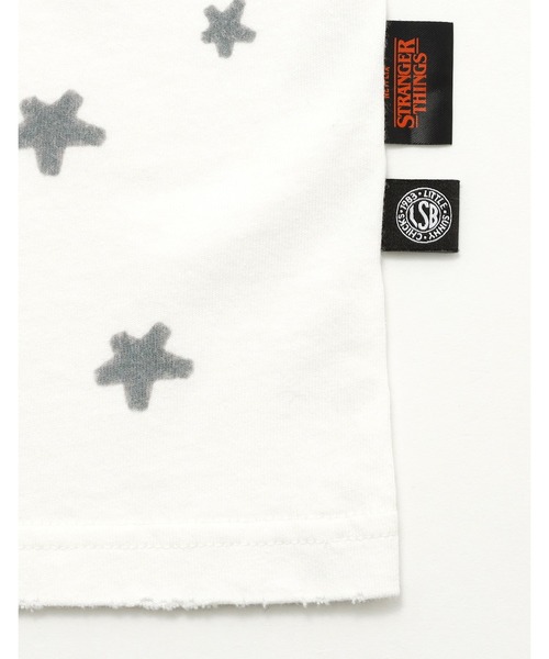 Little sunny bite（リトルサニーバイト）の「★Little sunny bite★stranger things x little sunny bite will long tee（Tシャツ/カットソー・レディース・ピンク/ホワイト/ブルー・MEDIUM/SMALL）」の8枚目の写真