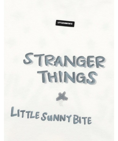 Little sunny bite（リトルサニーバイト）の「★Little sunny bite★stranger things x little sunny bite will long tee（Tシャツ/カットソー・レディース・ピンク/ホワイト/ブルー・MEDIUM/SMALL）」の12枚目の写真