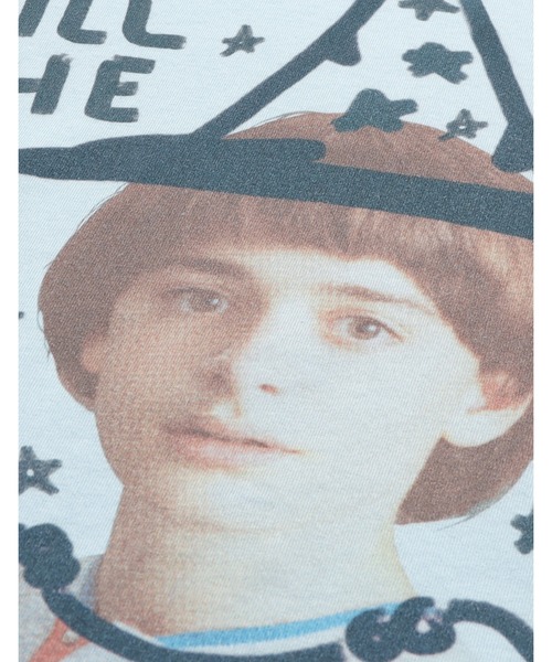 Little sunny bite（リトルサニーバイト）の「★Little sunny bite★stranger things x little sunny bite will long tee（Tシャツ/カットソー・レディース・ピンク/ホワイト/ブルー・MEDIUM/SMALL）」の19枚目の写真