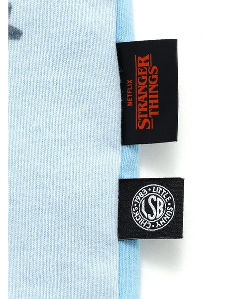 Little sunny bite（リトルサニーバイト）の「★Little sunny bite★stranger things x little sunny bite will long tee（Tシャツ/カットソー・レディース・ピンク/ホワイト/ブルー・MEDIUM/SMALL）」の21枚目の写真
