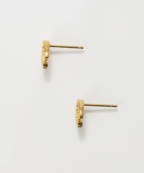 Phoebe（フィービィー）の「【金属アレルギー対応】グロッシーミニホースシューピアス　ステンレス/馬蹄/バテイ/蹄鉄/ラッキーモチーフ/ギフト/プレゼント（ピアス（両耳用）・レディース・イエローゴールド/シルバー・FREE）」の6枚目の写真