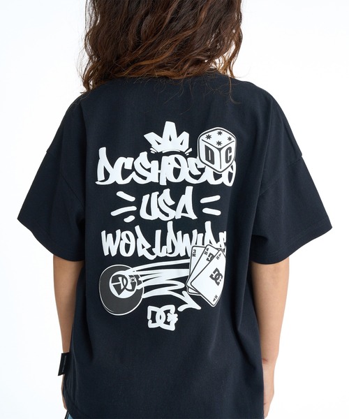 DC（ディーシー）の「DC/ディーシー Tシャツ 26 KD GRAFFITI SS YST261512（Tシャツ/カットソー・キッズ・マルチ/ホワイト/ブラック・140cm/130cm/160cm/150cm/120cm/110cm/100cm）」の8枚目の写真