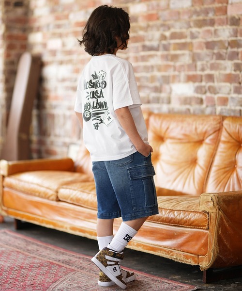 DC（ディーシー）の「DC/ディーシー Tシャツ 26 KD GRAFFITI SS YST261512（Tシャツ/カットソー・キッズ・マルチ/ホワイト/ブラック・140cm/130cm/160cm/150cm/120cm/110cm/100cm）」の12枚目の写真