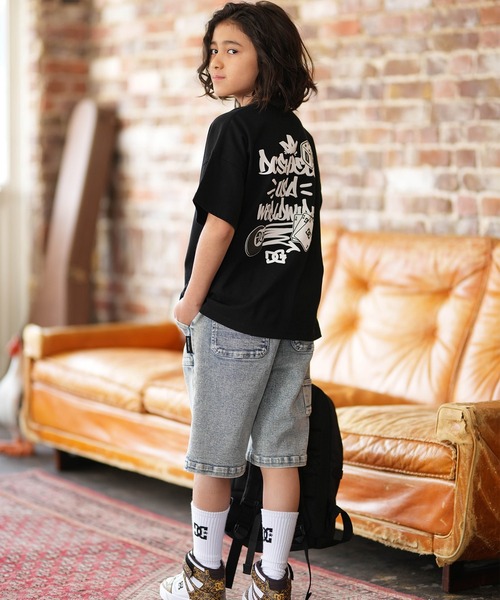 DC（ディーシー）の「DC/ディーシー Tシャツ 26 KD GRAFFITI SS YST261512（Tシャツ/カットソー・キッズ・マルチ/ホワイト/ブラック・140cm/130cm/160cm/150cm/120cm/110cm/100cm）」の15枚目の写真