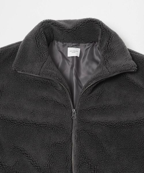 URBAN RESEARCH DOORS(アーバンリサーチドアーズ)の「ZIPボアブルゾン(その他アウター・レディース・オフホワイト/チャコールグレー・FREE)」の15枚目の写真