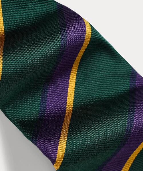 POLO RALPH LAUREN（ポロ ラルフ ローレン）の「ヴィンテージインスパイアード ストライプド シルク ネクタイ（ネクタイ・メンズ・マルチ・ONE）」の3枚目の写真