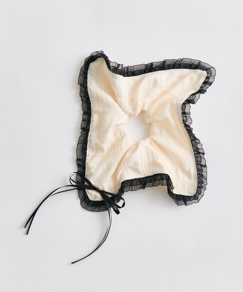 OLIVE des OLIVE（オリーブデオリーブ）の「スクエアシュシュ（ネックレス・レディース・アイボリー・FREE）」の5枚目の写真