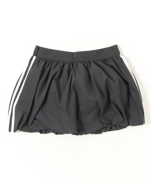 adidas(アディダス)の「adidas/アディダス バルーンミニスカート(スカート・レディース・ホワイト/ブラック・SMALL/MEDIUM/LARGE)」の3枚目の写真