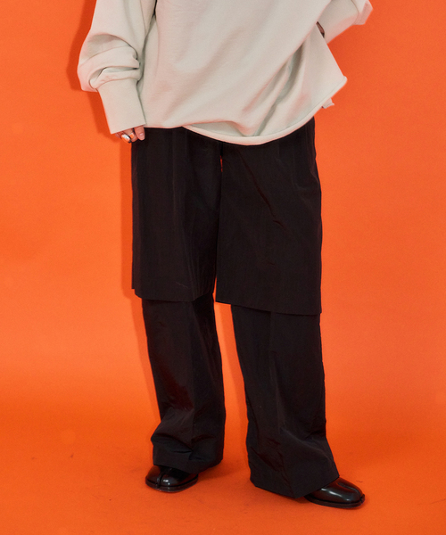 CITYSHOP（シティーショップ）の「[THE MOOD] ショートパンツ（その他パンツ・レディース・ブラック/グリーン・42/38/36）」の3枚目の写真