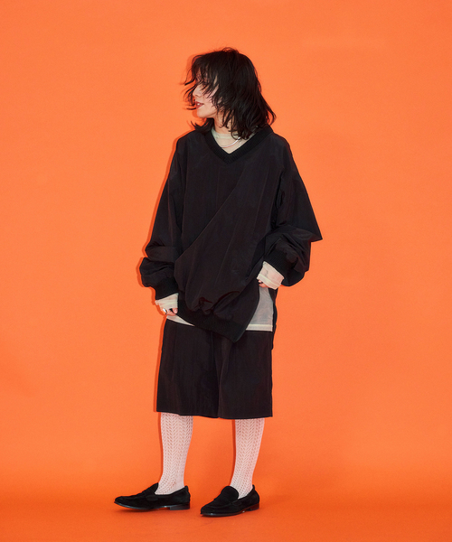 CITYSHOP（シティーショップ）の「[THE MOOD] ショートパンツ（その他パンツ・レディース・ブラック/グリーン・42/38/36）」の4枚目の写真