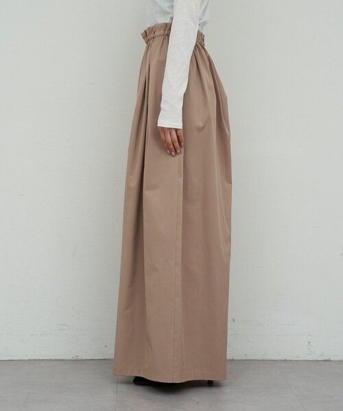 GALLARDAGALANTE（ガリャルダガランテ）の「ギャザーボリュームパンツ（その他パンツ・レディース・ネイビー/ベージュ・FREE）」の16枚目の写真