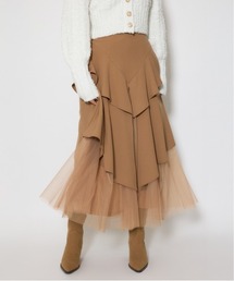 rienda(���G���_)�̃`���[�����C���[�h���b�t���W���X�g�E�G�X�g�X�J�[�g �t��(�X�J�[�g)