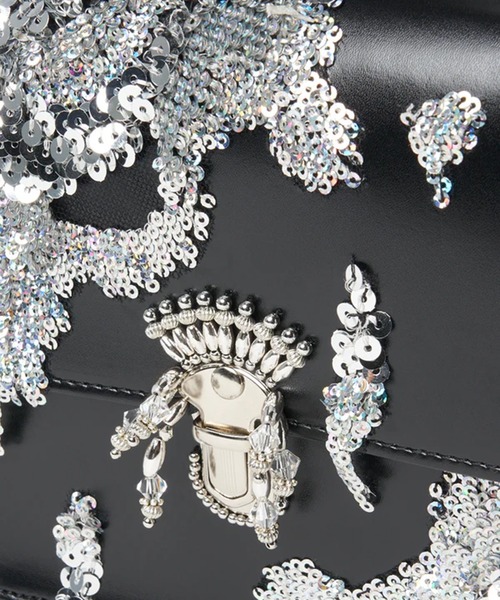 tanakadaisuke（タナカダイスケ）の「【tanakadaisuke/タナカダイスケ】magical powder mini bag/マジカルパウダーミニバッグ（ハンドバッグ・レディース・ブラック・FREE）」の12枚目の写真