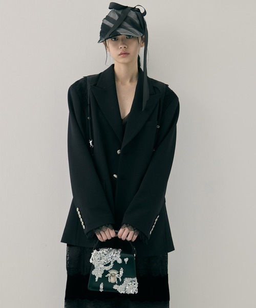 tanakadaisuke（タナカダイスケ）の「【tanakadaisuke/タナカダイスケ】magical powder mini bag/マジカルパウダーミニバッグ（ハンドバッグ・レディース・ブラック・FREE）」の15枚目の写真